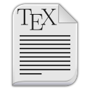 text x tex Icon