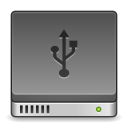 Devices drive harddisk usb Icon