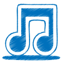 blue music Icon