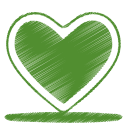 green heart Icon
