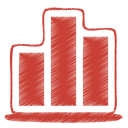 red chart Icon