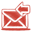 red mail receive Icon