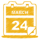yellow calendar Icon