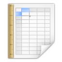 Mimetypes application vnd oasis opendocument spreadsheet template Icon