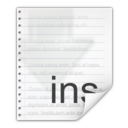 Mimetypes text x install Icon