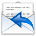 Status mail replied Icon