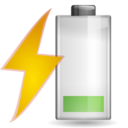 Status battery charging caution Icon