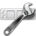 actions configure toolbars Icon