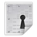 mimetypes application pgp encrypted Icon