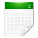 mimetypes text calendar Icon