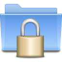 places folder locked Icon