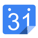 Utilities calendar blue Icon
