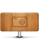 Pictures Wood Icon
