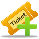 create ticket Icon