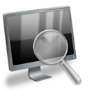 Search Computer Icon