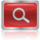Red Search Icon
