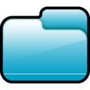Folder Closed Blue Icon