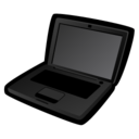 MacBook black Icon