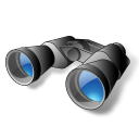Binoculars Search Icon