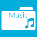 Folders OS Music Folder Metro Icon