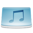 folders music folder Icon