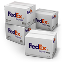 FedEx Shipping Box Icon
