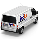 FedEx Van Back Icon