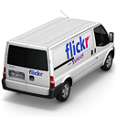 Flickr Van Back Icon