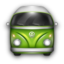 VW Bulli Green Icon