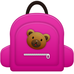 Schoolbag Girl Vector Icons Free Download In Svg Png Format