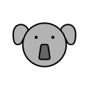 Animal icon - color - Koala Icon