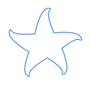 Line star Icon