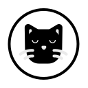Black cat Icon
