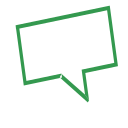 Home page green blackboard class notice Icon