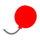 Children's balloon Icon