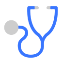 Medical heart rate measurement Icon