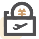 icon_ Service_ Air travel loan Icon