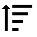 Ascending order Icon
