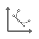 Vector graph Icon