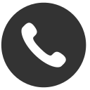 Telephone hollowed out Icon