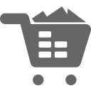 Order material purchase management Icon