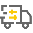 Logistics allocation Icon