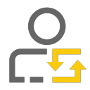 User turnover permission Icon