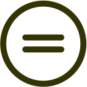 Equal sign Icon