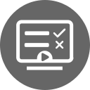 Interactive teaching material Icon