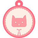 Cat Badge Icon