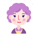 Facial granny Icon