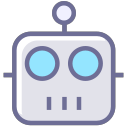 Intelligent robot Icon