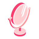 Cosmetic mirror Icon