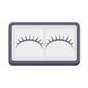 Make up eyelashes Icon